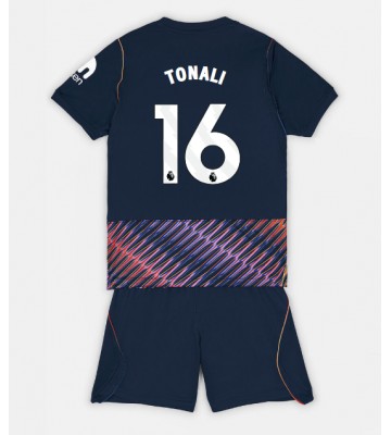 Tottenham Hotspur Sandro Tonali #16 Udebanetrøje Børn 2026-27 Kortærmet (+ Korte bukser)